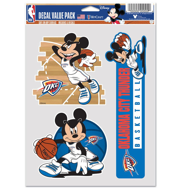 Oklahoma City Thunder / Disney Multi Use 3 Fan Pack