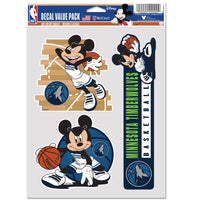 Minnesota Timberwolves / Disney Multi Use 3 Fan Pack