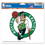 Boston Celtics Multi-Use Decal -Clear Bckrgd 5" x 6"