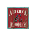 Arizona Diamondbacks Wooden Magnet 3" X 3"