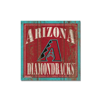 Arizona Diamondbacks Wooden Magnet 3" X 3"