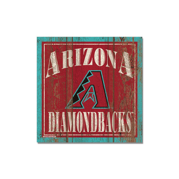 Arizona Diamondbacks Wooden Magnet 3" X 3"