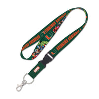 Miami Hurricanes / Marvel (C) 2021 Marvel Lanyard w/detachable buckle 1"