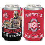 Wholesale-Ohio State Buckeyes / Star Wars MANDALORIAN Can Cooler 12 oz.