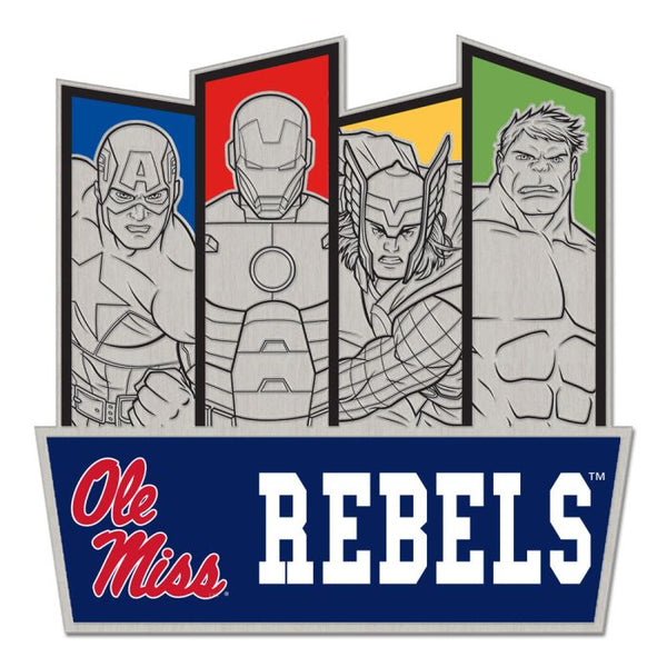 Wholesale-Ole Miss Rebels / Marvel (c) 2021 MARVEL Collector Pin Jewelry Card