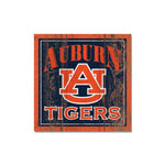 Wholesale-Auburn Tigers Wooden Magnet 3" X 3"