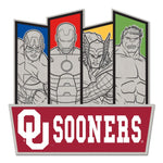 Wholesale-Oklahoma Sooners / Marvel (c) 2021 MARVEL Collector Pin Jewelry Card