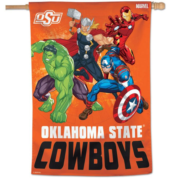 Wholesale-Oklahoma State Cowboys / Marvel (c) 2021 MARVEL Vertical Flag 28" x 40"