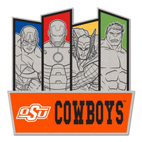 Wholesale-Oklahoma State Cowboys / Marvel (c) 2021 MARVEL Collector Pin Jewelry Card