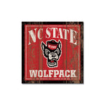 Wholesale-NC State Wolfpack Wooden Magnet 3" X 3"