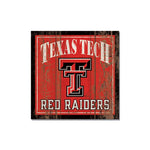 Wholesale-Texas Tech Red Raiders Wooden Magnet 3" X 3"