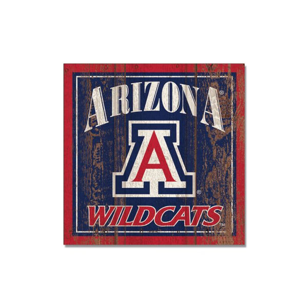 Wholesale-Arizona Wildcats Wooden Magnet 3" X 3"