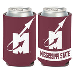 MISSISSIPPI STATE BULLDOGS / Vintage Collegiate Flying M Logo Can Cooler 12 oz.