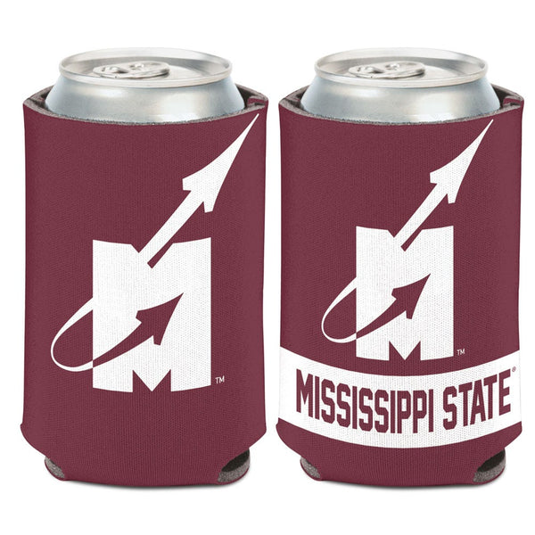 MISSISSIPPI STATE BULLDOGS / Vintage Collegiate Flying M Logo Can Cooler 12 oz.