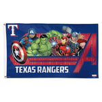 Texas Rangers / Marvel (c) 2021 MARVEL Flag - Deluxe 3' X 5'