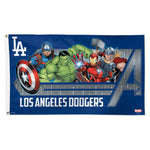 Los Angeles Dodgers / Marvel (c) 2021 MARVEL Flag - Deluxe 3' X 5'