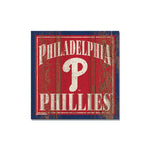 Philadelphia Phillies Wooden Magnet 3" X 3"