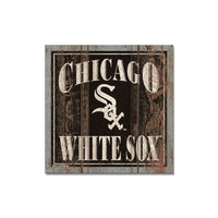 Chicago White Sox Wooden Magnet 3" X 3"