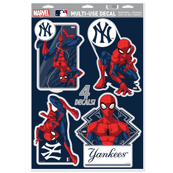 New York Yankees / Marvel (c) 2021 MARVEL Multi-Use Decal 11" x 17"