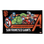 San Francisco Giants / Marvel (c) 2021 MARVEL Flag - Deluxe 3' X 5'