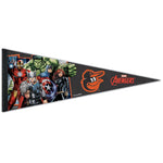 Baltimore Orioles / Marvel (c) 2021 MARVEL Premium Pennant 12" x 30"