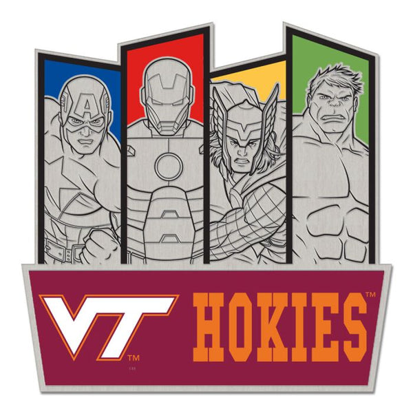 Wholesale-Virginia Tech Hokies / Marvel (c) 2021 MARVEL Collector Pin Jewelry Card