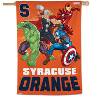 Wholesale-Syracuse Orange / Marvel (C) 2021 Marvel Vertical Flag 28" x 40"