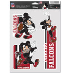 Atlanta Falcons / Disney Mickey Mouse Multi Use 3 Fan Pack