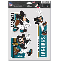 Jacksonville Jaguars / Disney Mickey Mouse Multi Use 3 Fan Pack
