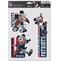 New England Patriots / Disney Mickey Mouse Multi Use 3 Fan Pack