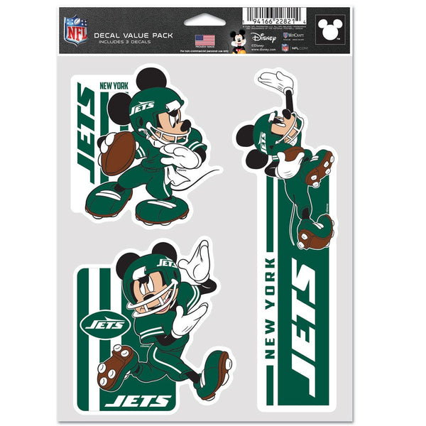 New York Jets / Disney Multi Use 3 FAN PACK