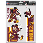 Washington Commanders Multi Use 3 fan pack