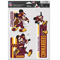 Washington Commanders Multi Use 3 fan pack