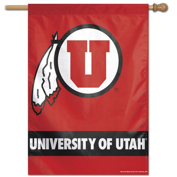 Wholesale-Utah Utes Vertical Flag 28" x 40"