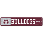 Mississippi State Bulldogs Street / Zone Sign 3.75" x 19"
