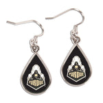 Wholesale-Purdue Boilermakers Earrings Jewelry Carded Tear Drop