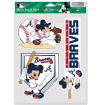 Atlanta Braves / Disney Multi Use 3 Fan Pack