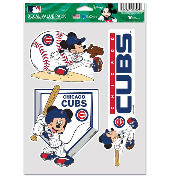 Chicago Cubs / Disney Multi Use 3 Fan Pack
