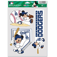 Los Angeles Dodgers / Disney Multi Use 3 Fan Pack