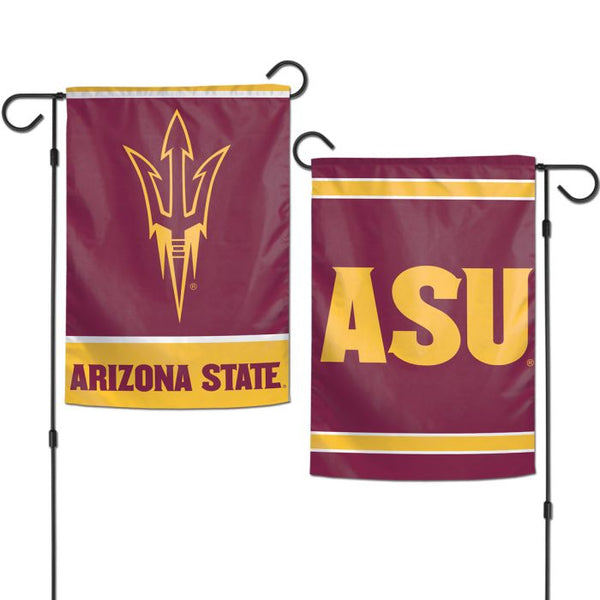Wholesale-Arizona State Sun Devils Garden Flags 2 sided 12.5" x 18"