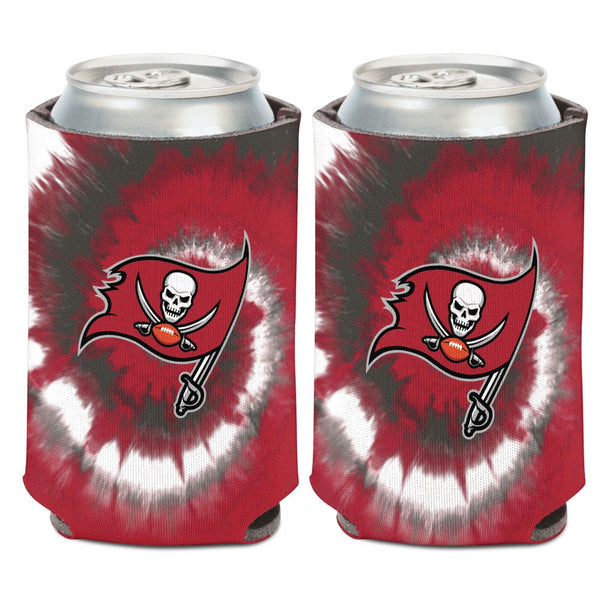 Tampa Bay Buccaneers Tie Dye Can Cooler 12 oz.