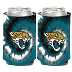 Jacksonville Jaguars Tie Dye Can Cooler 12 oz.