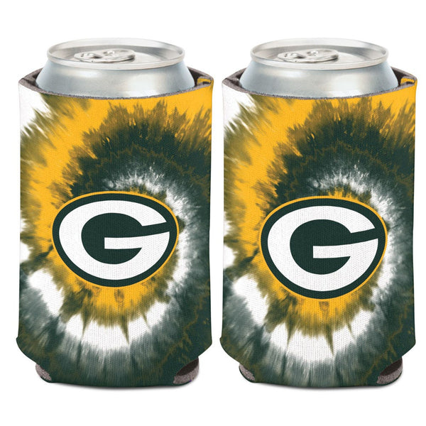 Green Bay Packers Tie Dye Can Cooler 12 oz.