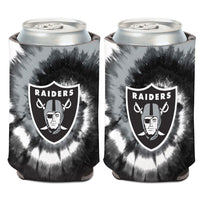 Las Vegas Raiders Tie Dye Can Cooler 12 oz.