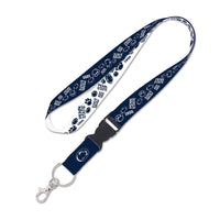 Penn State Nittany Lions SCATTERPRINT Lanyard w/detachable buckle 1"