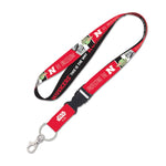 Wholesale-Nebraska Cornhuskers / Star Wars Mandalorian Lanyard w/detachable buckle 1"