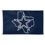 Dallas Cowboys Flag - Deluxe 3' X 5'