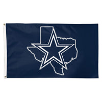 Dallas Cowboys Flag - Deluxe 3' X 5'