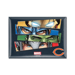 Chicago Bears / Marvel (C) 2021 Marvel Metal Magnet 2.5" x 3.5"