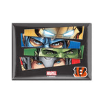 Cincinnati Bengals / Marvel (C) 2021 Marvel Metal Magnet 2.5" x 3.5"